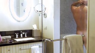 SPYFAM Step Dad Vacation Spontaneous Shower Sex