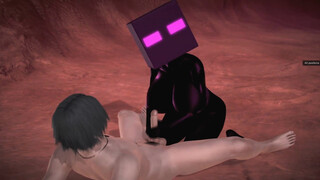 (3D Porn) Weird things to fuck #2 - Minecraft Ender Creeper