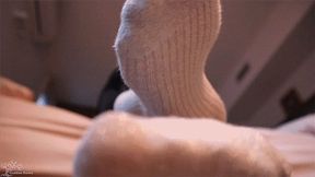 Foot Worshipper rewarded by becoming her FOOD
