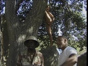 Asian babe getting black guy to fuck her ass