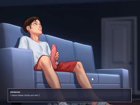 Summertime Saga - Jenny asked me to help her take nudes