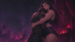 Squeezed in My Arms — Goddess Amelia Bearhug Female Strength