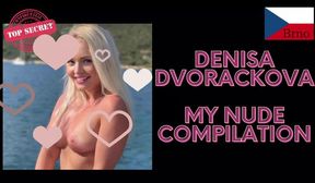 Denisa  Dvorackova my nude compilationCzech girl.