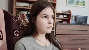 Stepbrother creampies 18-year-old stepsister's tight pussy