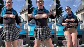 sur la voiture