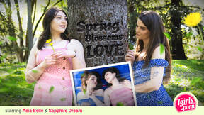 TGIRLS PORN - Spring Blossoms Love