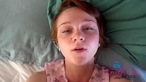 Hot Redhead Teen 18+ Lucy Rides Her Bf - Lucy Valentine