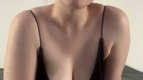 Step daddy prefers my big tits over step mommy’s
