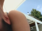 Jenny Baby EURO Anal Petite Baby slut&Mike Angelo, David Perry outdoor, great ass, brunette Teaser#1