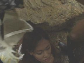 Amateur girl Pretty Asian girl is fucked in the park by her boyfriend