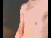 How do you like this Anime filter? - Teen uses Snapchat filter and masturbates