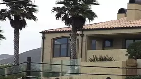 Little slut gets a sloppy blowjob from her ex