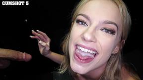 ”Yes Lindsay, swallow them when they're sexy!”