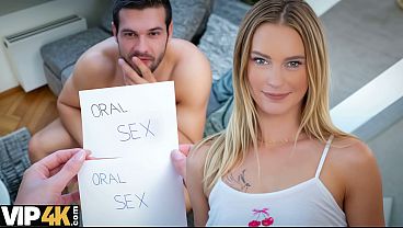 Czech blonde girlfriend gives a delicious ass licking