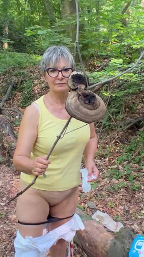 Madam O Outdoor Anal 6 - Bee’s & Mushrooms!!!
