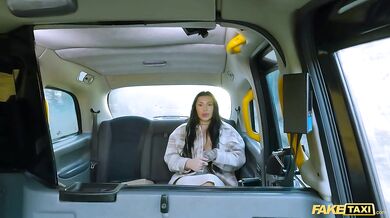 Fake Taxi - Big tits teen goth Sexy Nala pays with sex fast hard fuck rough sex sloppy blowjob