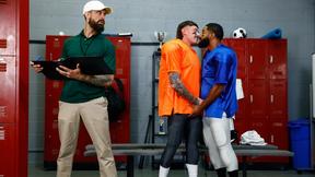 ”Locker Room Tight Ends - Shadow, Phoenix Ocean”