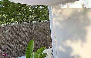 Marryfox, outdoor am pool von der livecam zum xxl-schw