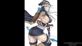 League Of Legends - Ashe Slideshow - League Of Legends Hentai Compilation