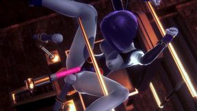 raven on a sex machine - titans porn