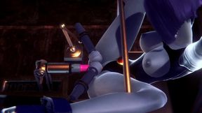 raven on a sex machine - titans porn