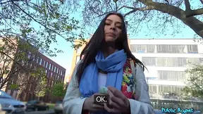 Public Agent - remarkable Russian rides HARD on me before swallowing my cum