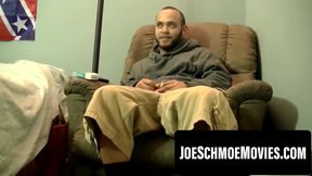 Joe finally gets dick craving satisfied via rough throatfuck