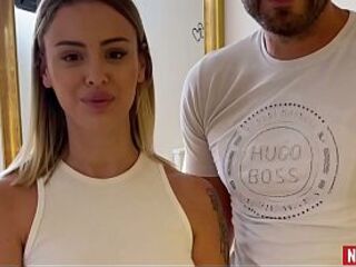 Amateur POV FFM Trio Sex