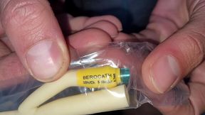 inserting a ch20 catheter and cum