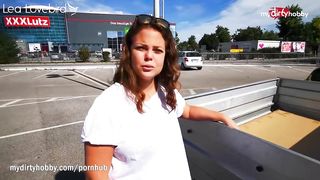 MyDirtyHobby- Bodacious big-chested nubile romped by mate's beau rectally outdoors