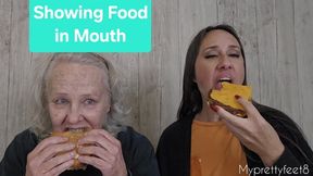 Loud Chewing Burgers with my Step-Mom Rebel