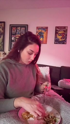 Cooking and Eating on Camera