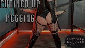 Chained up Pegging