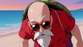 Android 18 Fucks Krillin on the Living Room Couch! Uncensored Dragon Ball Z Hentai