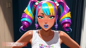 gamer girl s big butt job worker promotion ai anime ep 2