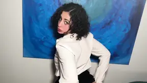 Submissive secretary gets roughed up and dominated