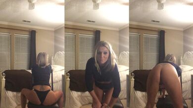 Blonde Teacher Phat Ass Choked Destroyed Gushing Creampie Fuck