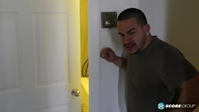 Nadia's first 40SomethingMag.com scene is a pisser!