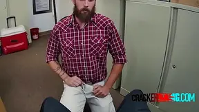 Bearded hipster hunk gay queer BJ black