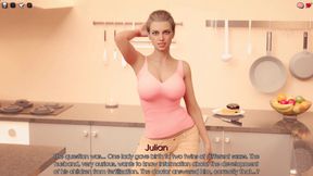 My Pleasure 3 - Lori Kissing First Time Julian in Park Then in Her Bed and Julian Watching Daphne's Shower