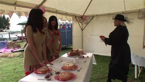 kit and kat are part of a group who all have sex under the canopy