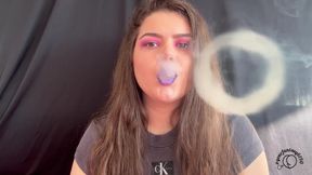 Smokey Seductress: Purple Passion Pink Cigars