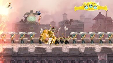 Castle Rock playthrough where Rayman legends cum all over the screen