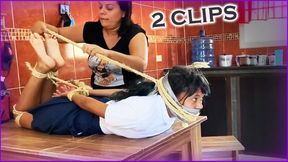 Bound Babysitter Owned By Dominant Wife (2 SCENES) (HD 720p)