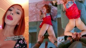 littleangel84 -le footjob de la mere noel !