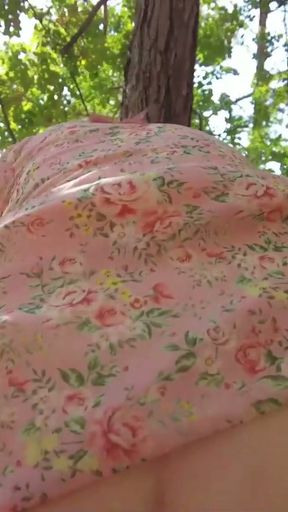 Horny Couple Has Spontaneous Sex In The Woods   Clip 1