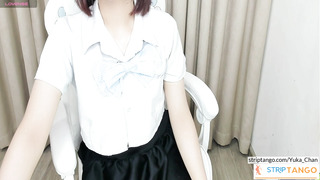 Shy Japanese on striptango com chat