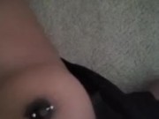 Her Friend was in the other Room so She Said I Had to Nut Quick !!