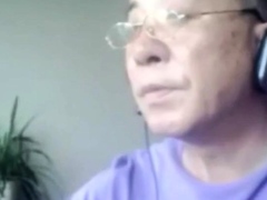 Asian Granny And Hubby Cam Sex