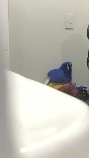 Mature big ass slowly undresses when changing clothes   Clip 1